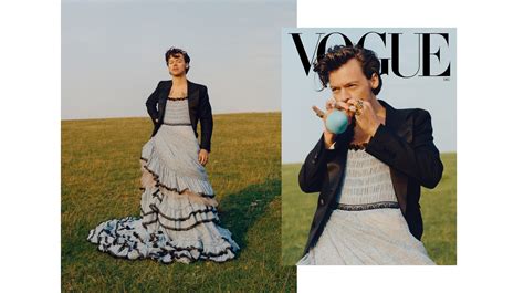 harry styles vogue dress museum